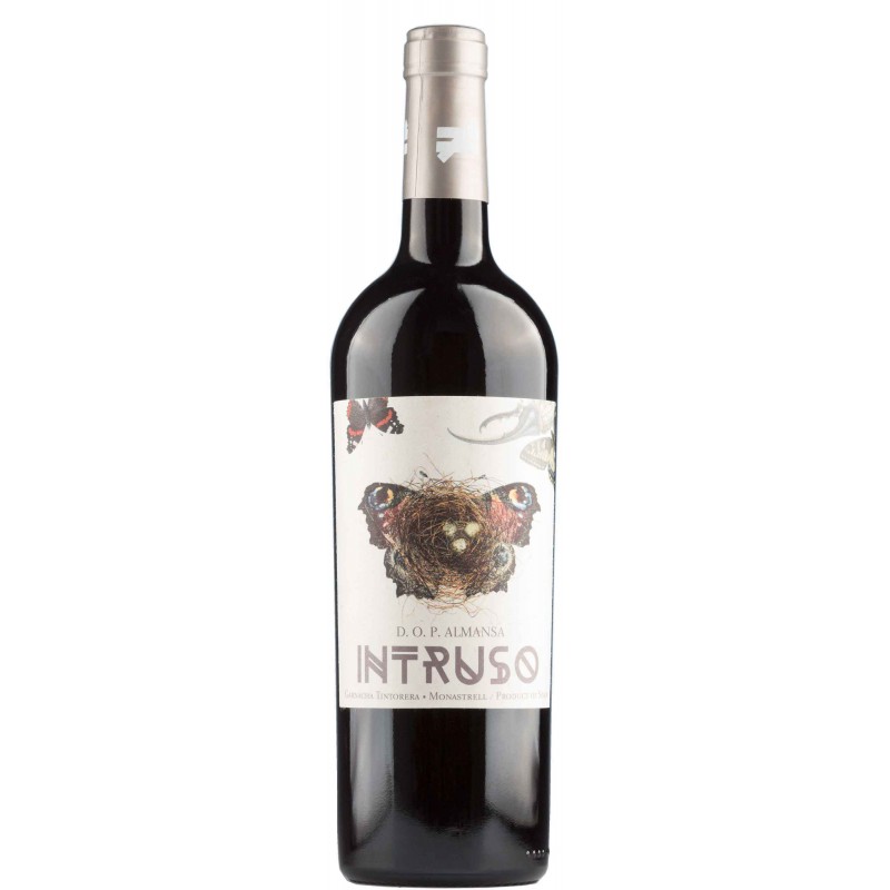 Intruso Garnacha Tintorera - Monastrell Almansa DOP 0.75L raudonas sausas vynas iš Ispanijos