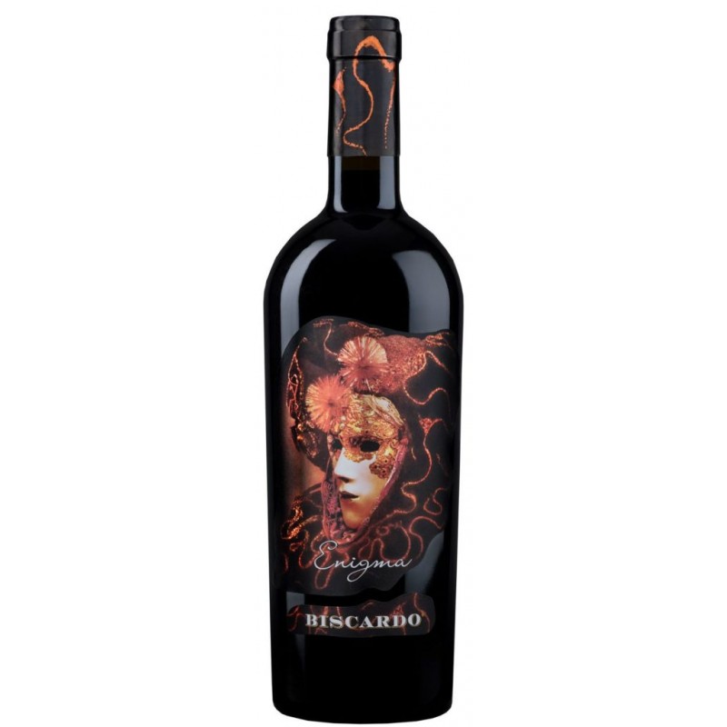 Biscardo ENIGMA Sangiovese Appassimento Rubicone I.G.T. 0.75L raudonasis vynas iš Italijos Biscardo ENIGMA Sangiovese Appassimento Rubicone I.G.T. 0.75L raudonasis vynas iš Italijos