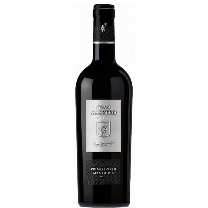 Cielo GRAN MAESTRO Primitivo di Manduria DOC 0.75 L raudonasis vynas iš Italijos. Užsisakyti internetu primitivo-vynas.lt