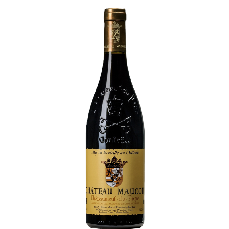 Vynas CHATEAU MAUCOIL Châteauneuf-du-Pape Tradition Cotes -du -Rhone A.C. 0.75 L