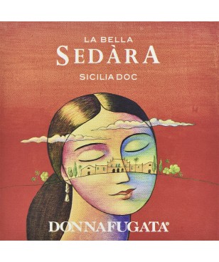 Donnafugata Sedàra Sicilia DOC – Sicilijos raudonojo vyno etiketė