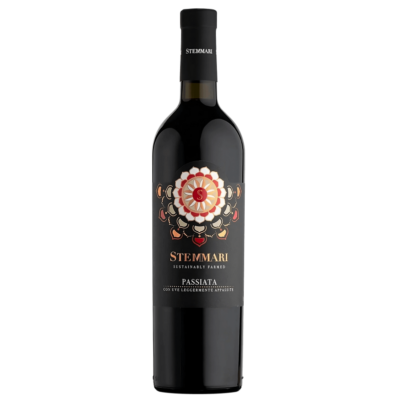 Stemmari Passiata Terre Siciliane IGT vyno butelis - Sicilijos raudonas vynas