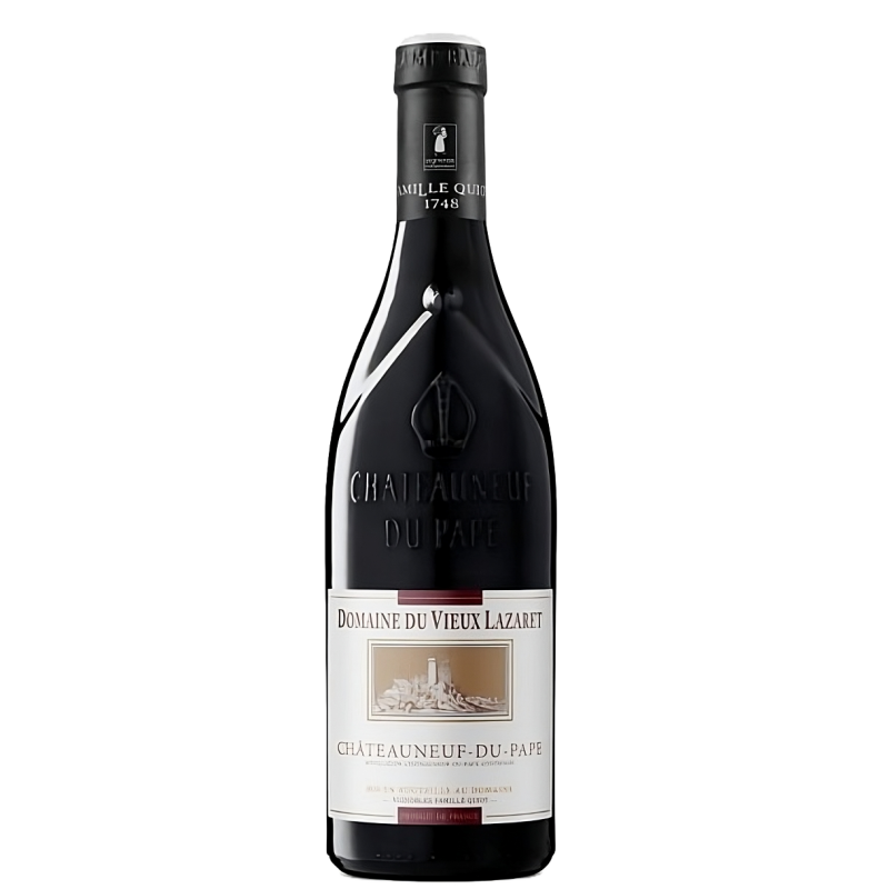 Domaine du Vieux Lazaret Chateauneuf-du-Pape vyno butelis Domaine du Vieux Lazaret Chateauneuf-du-Pape vyno butelis