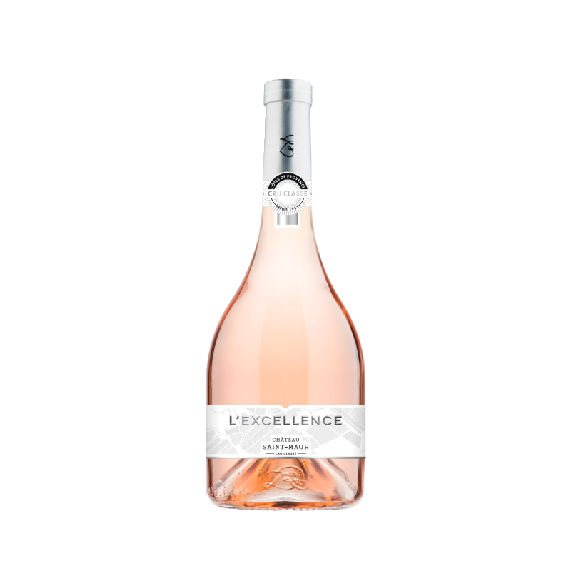Château Saint-Maur L'Excellence AOP Côtes de Provence Cru Classé Rosé vyno butelis Château Saint-Maur L'Excellence AOP Côtes de Provence Cru Classé Rosé vyno butelis