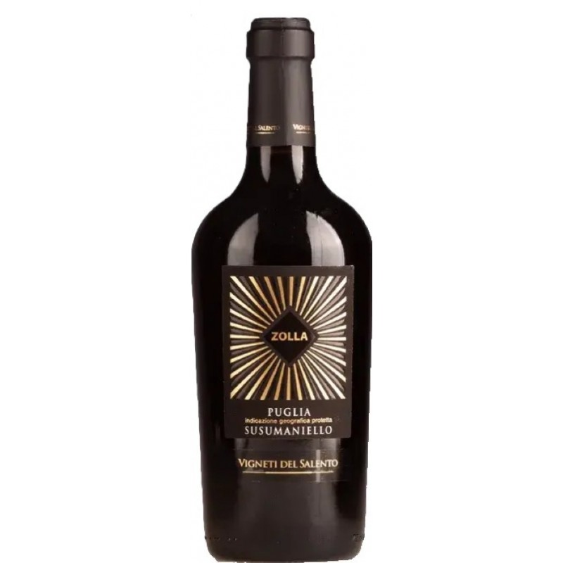 Vigneti del Salento Zolla Susumaniello Puglia vyno butelis Vigneti del Salento Zolla Susumaniello Puglia vyno butelis