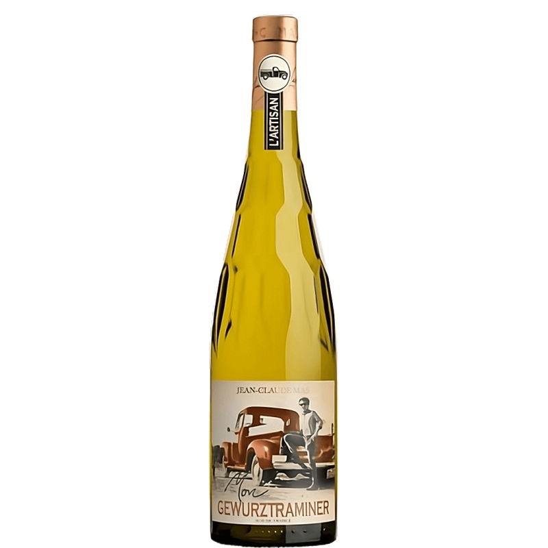 Jean-Cloude Mas Mon Gewurztraminer vyno butelis