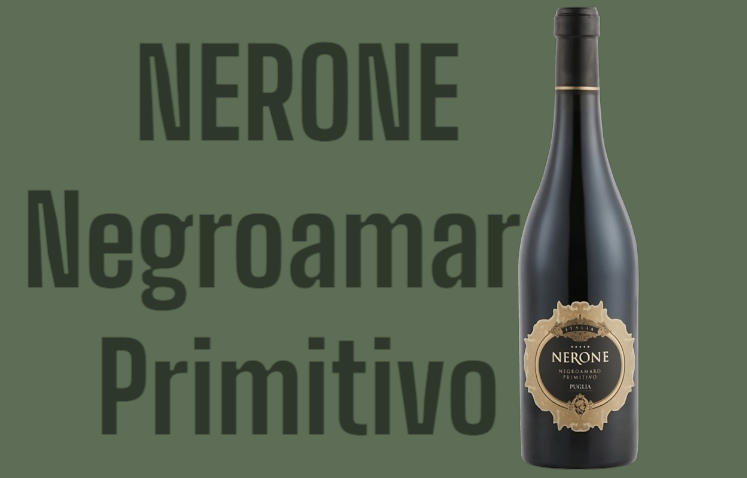Vyno butelis NERONE Negroamaro Primitivo